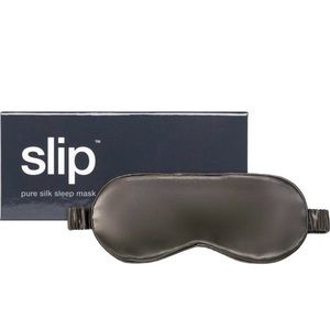 Slip Pure Silk Sleep Mask in Charcoal NWT